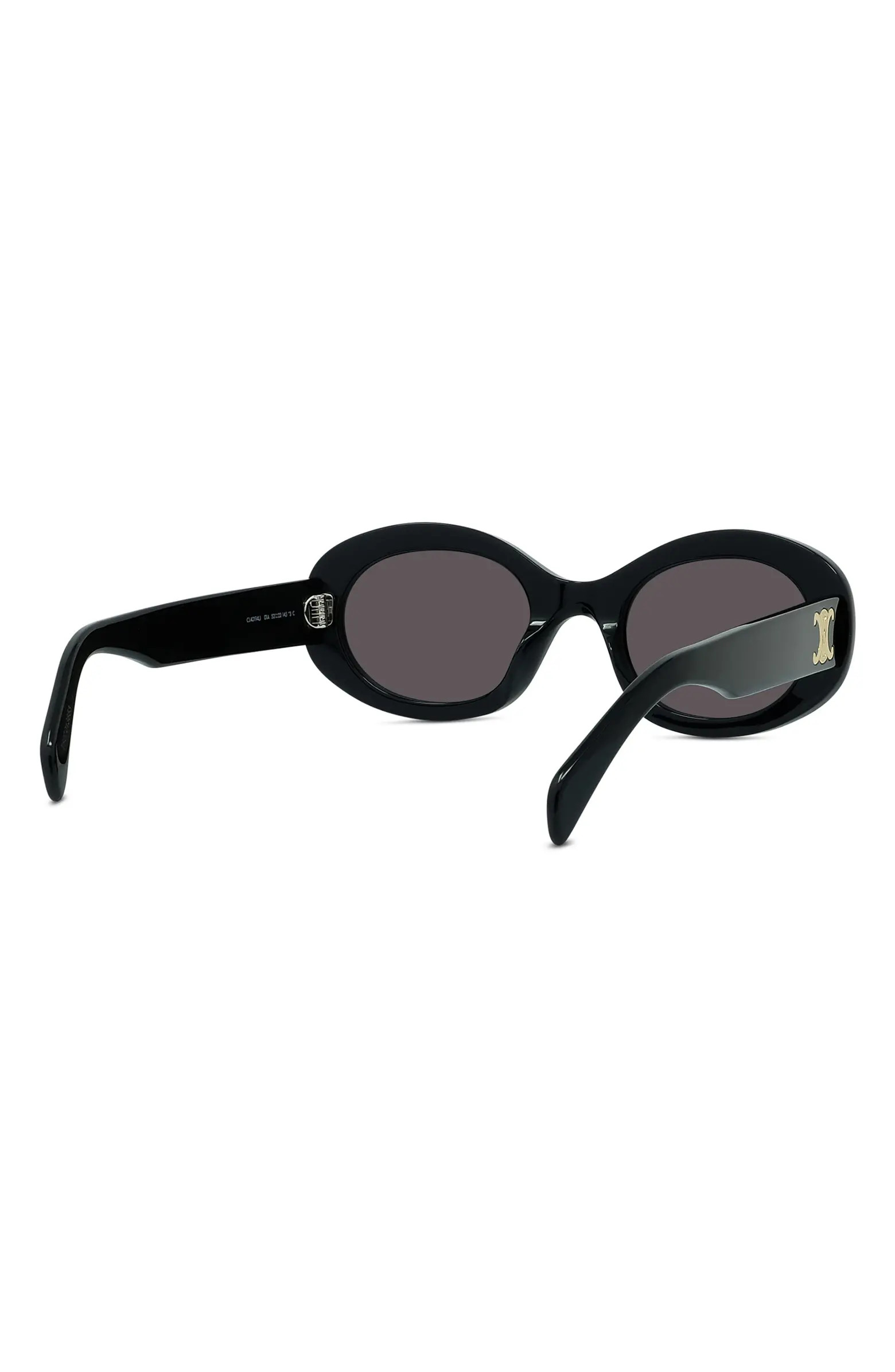 Triomphe 52mm Oval Sunglasses | Nordstrom