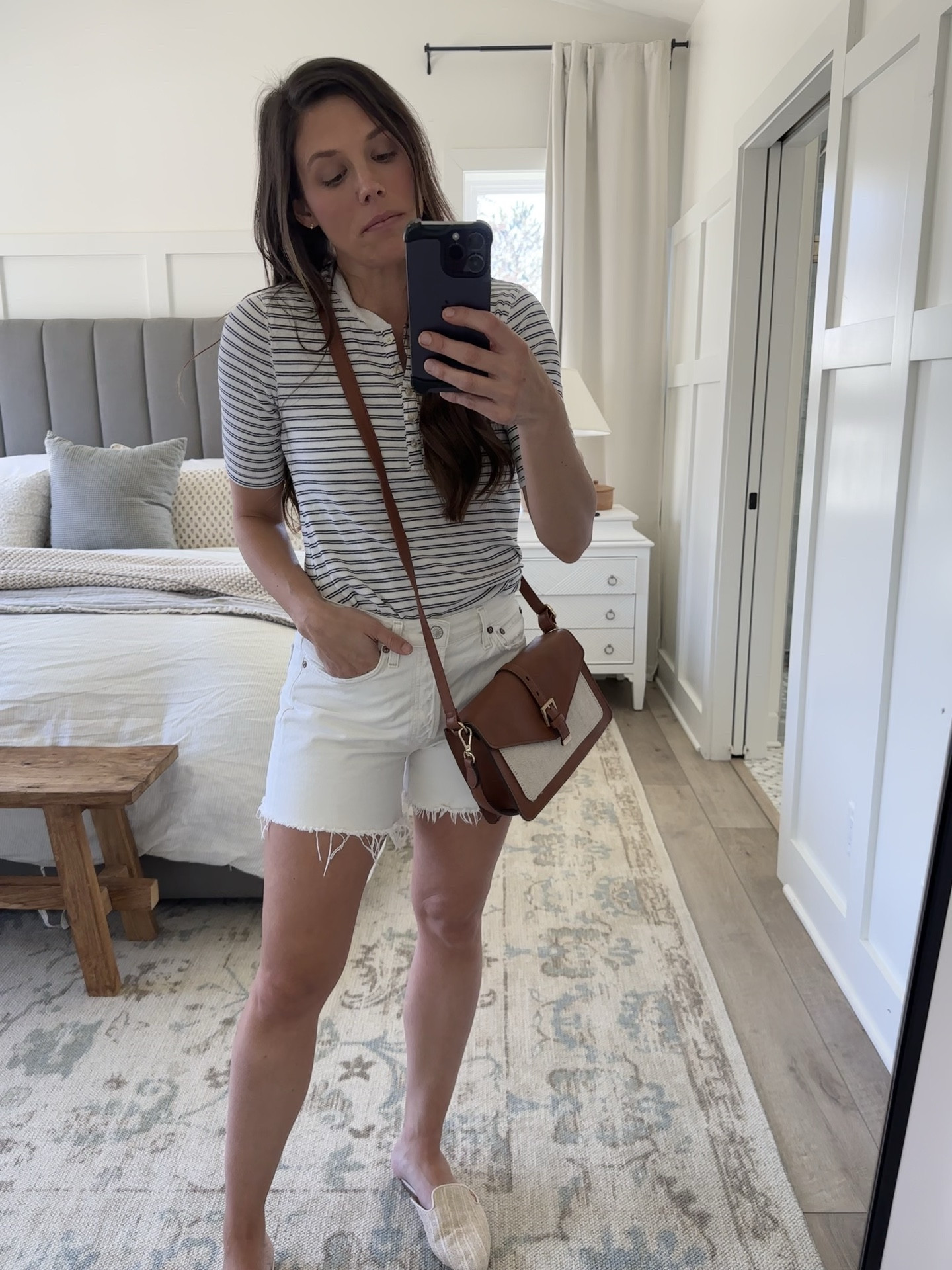 My absolute favorite denim pieces come from Agolde. They’re an investment but they have last me for years no joke and just get better and better! 

Almost always, my basic tshirts and henleys that I wear are from Walmart because they’re comfortable and very affordable! 

#LTKstyletip #LTKFind #LTKfit