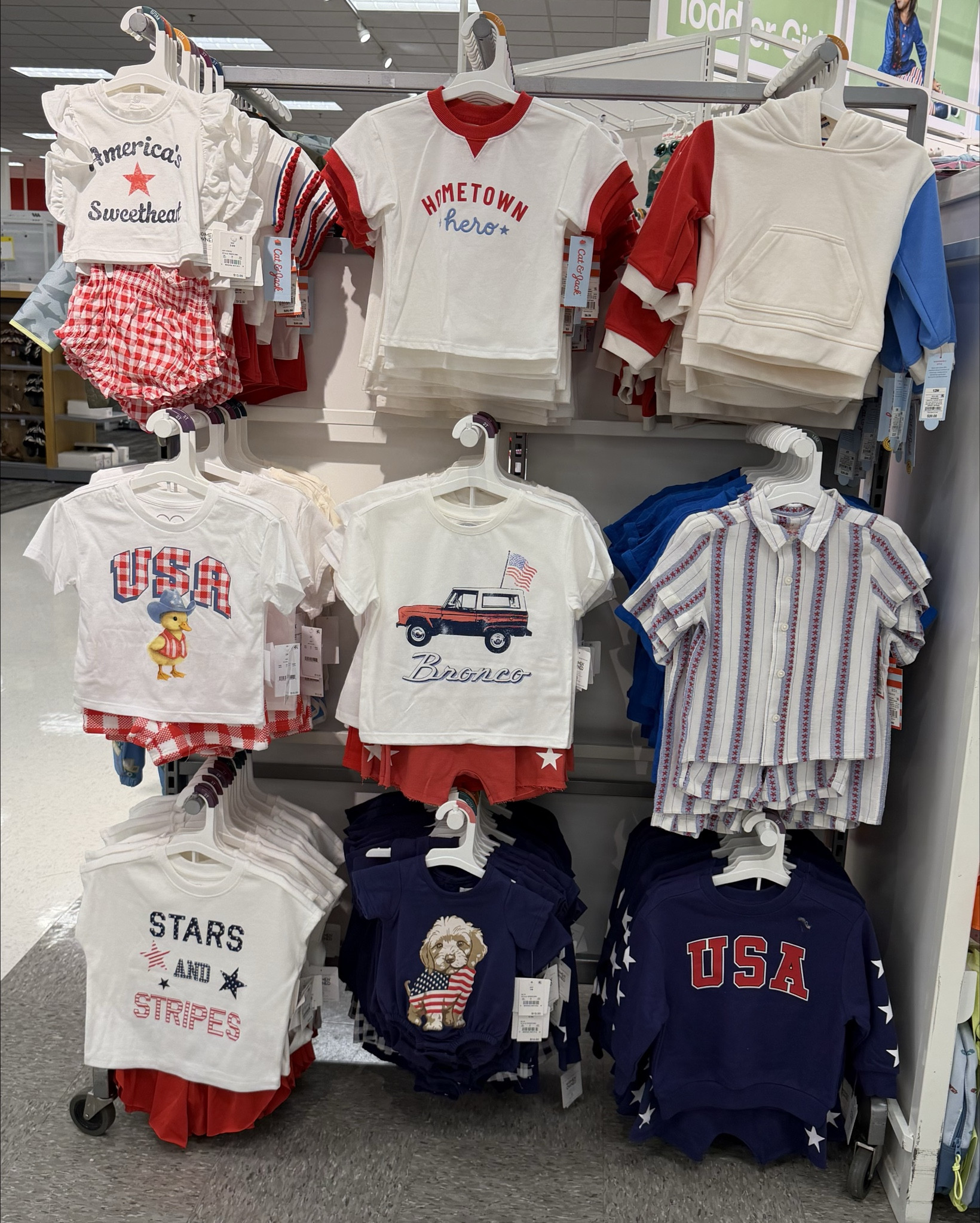 Get ready with these 4th of July finds, from Grayson Mini, Cat & Jack and more! ⭐️🇺🇸

Find them at Target, linking everything here🔗🎯

#LTKSeasonal #LTKKids #LTKBaby