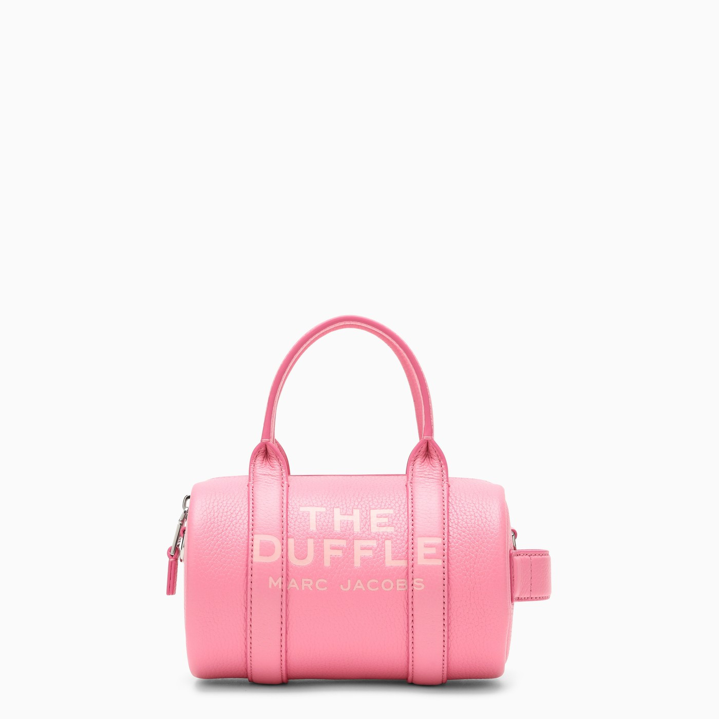 Petal pink leather Duffle Bag mini | The Double F
