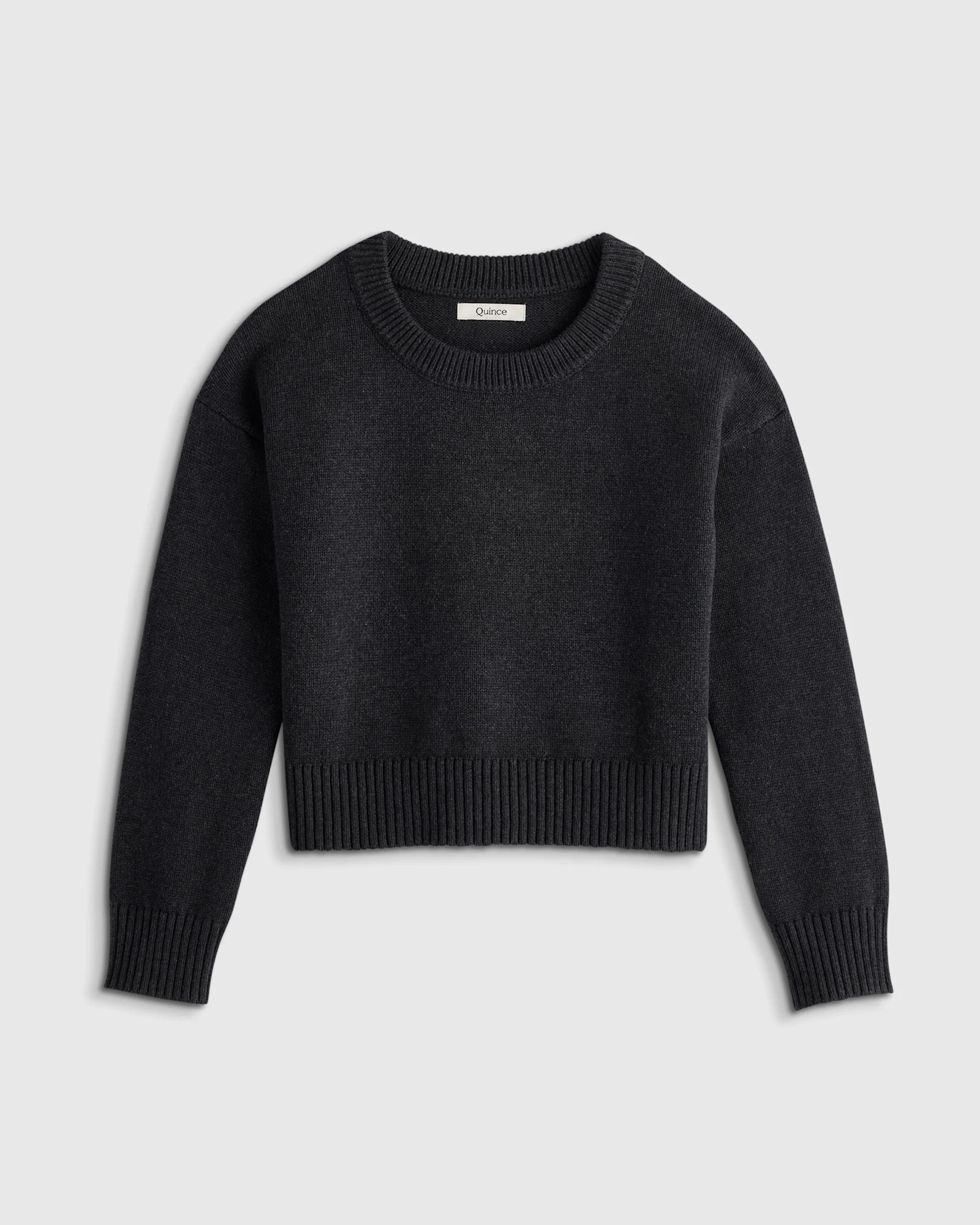 100% Organic Cotton Crewneck Sweater | Quince