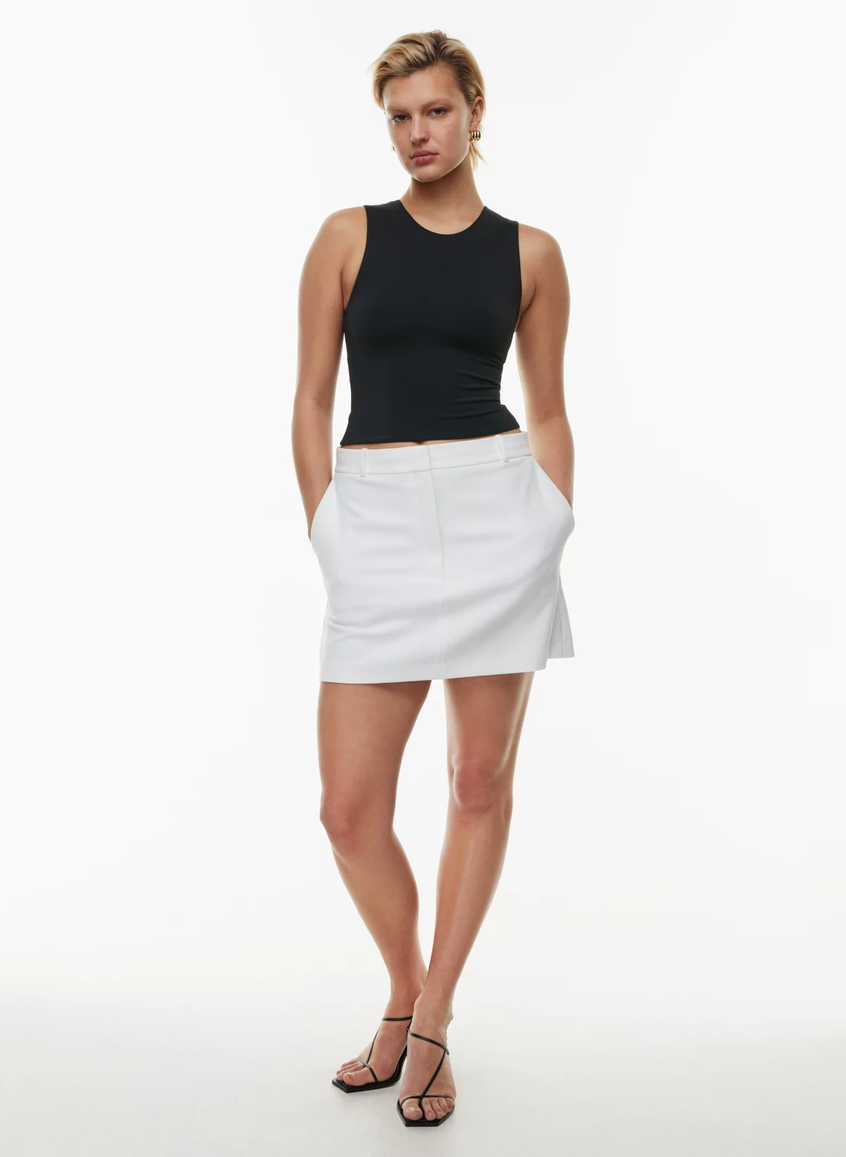 CONTOUR NEW CREW TANK | Aritzia