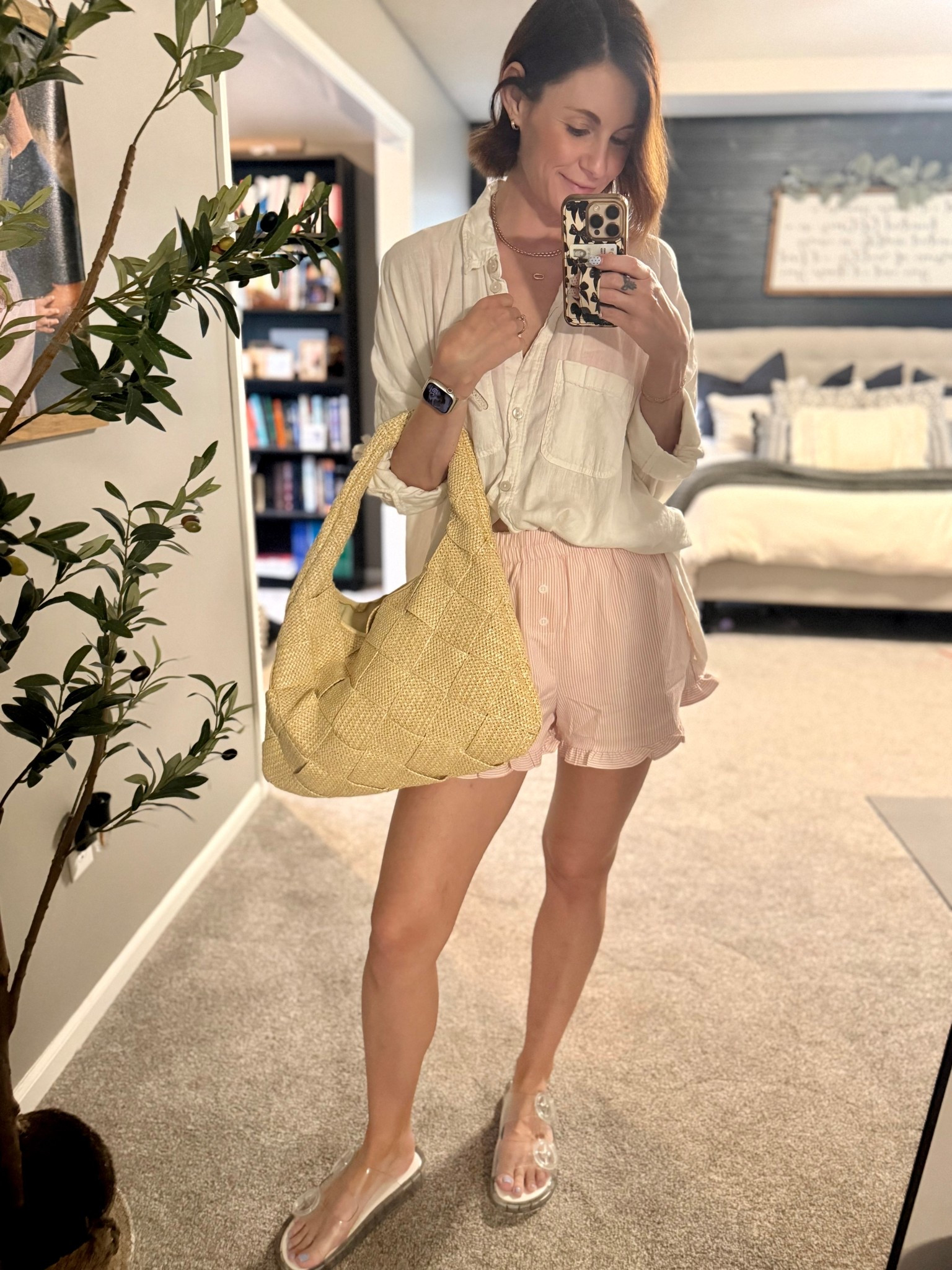 Take me to the pool! Obsessed with this woven bag from @solandselene 

Amazon finds | summer bags | summer handbag | summer it bag | jelly sandals | cover up | pool ready 

#LTKootd #LTKSwim #LTKSeasonal