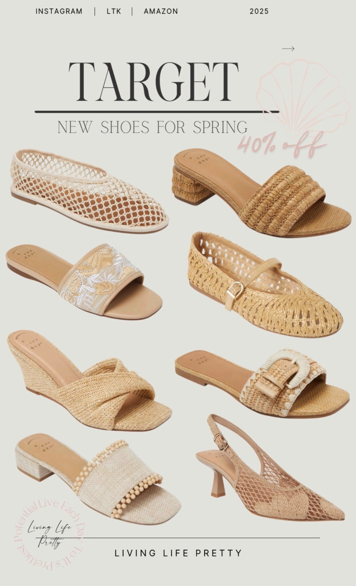 TODAY!! 40% off shoes! Target style 


#LTKSaleAlert #LTKgrwm #LTKSeasonal