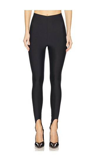 The Andamane Holly Stirrup Leggings in Black. | Revolve Clothing (Global)