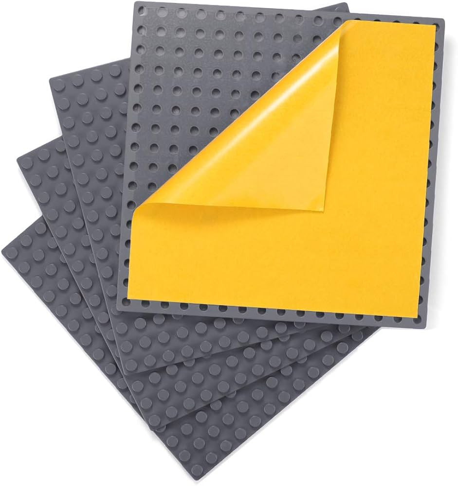 MIMAX Self-Adhesive Baseplates Compatible with DUPLO, Peel-and-Stick Baseplate for DIY Play Table... | Amazon (US)
