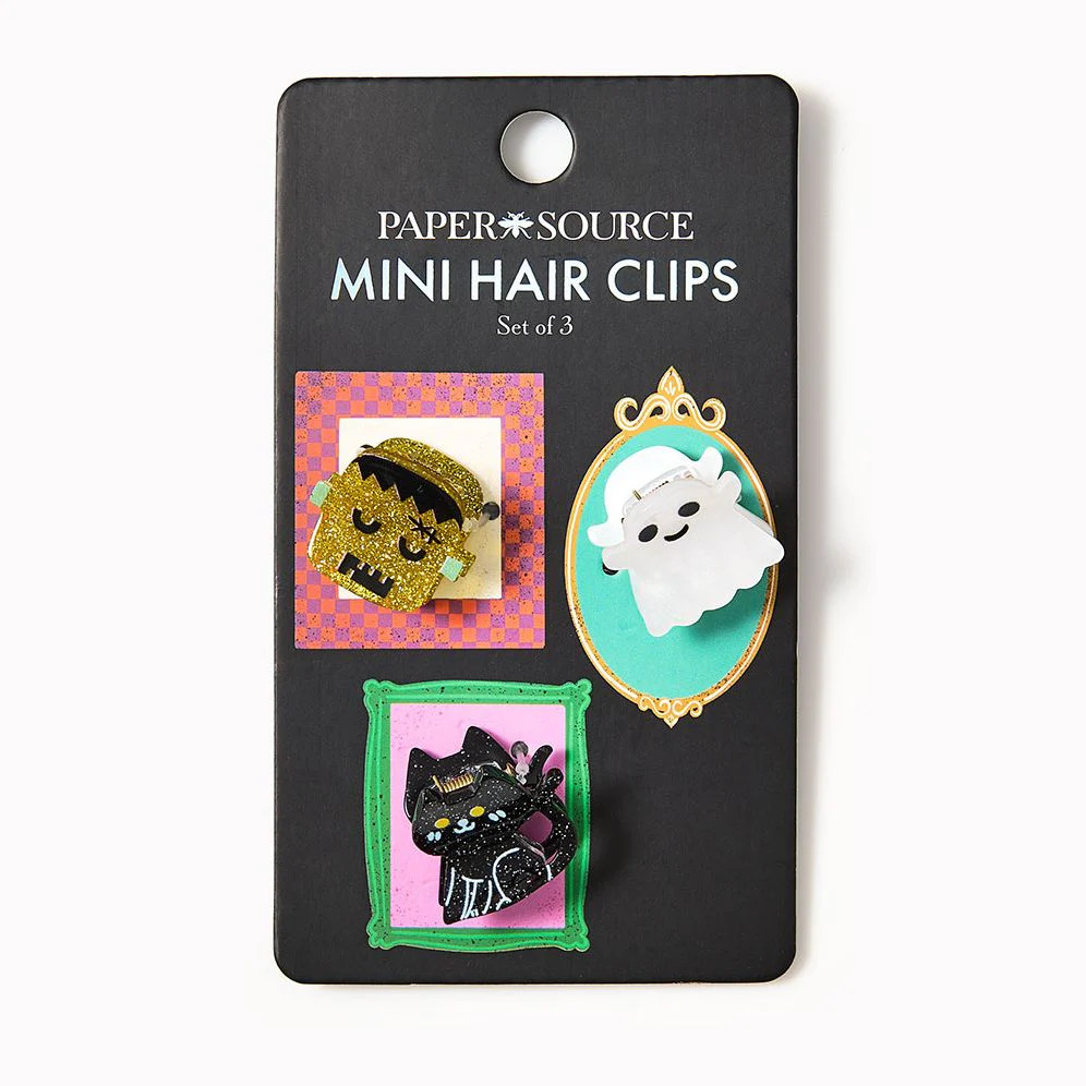 Halloween Mini Hair Clips | Paper Source