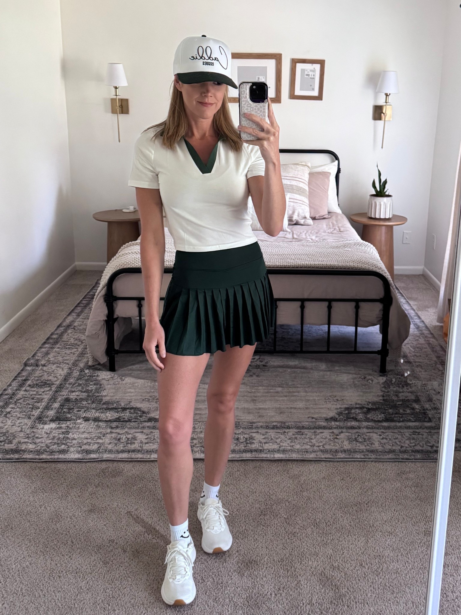 Masters green! Loving this golf outfit from Amazon! 