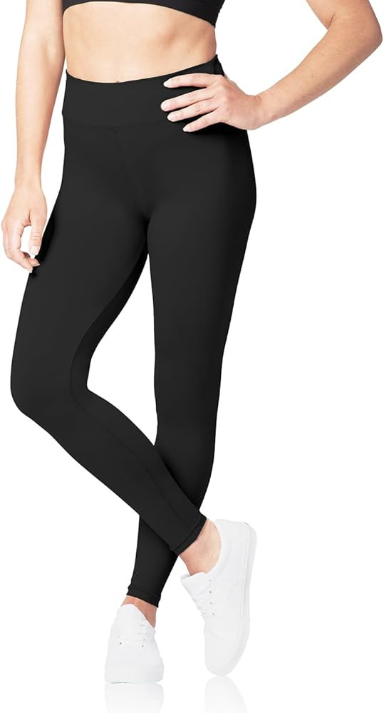 SATINA High Waisted Leggings for Women - Comfortable and Stretchy in Versatile Sizes and Colors | Amazon (US)
