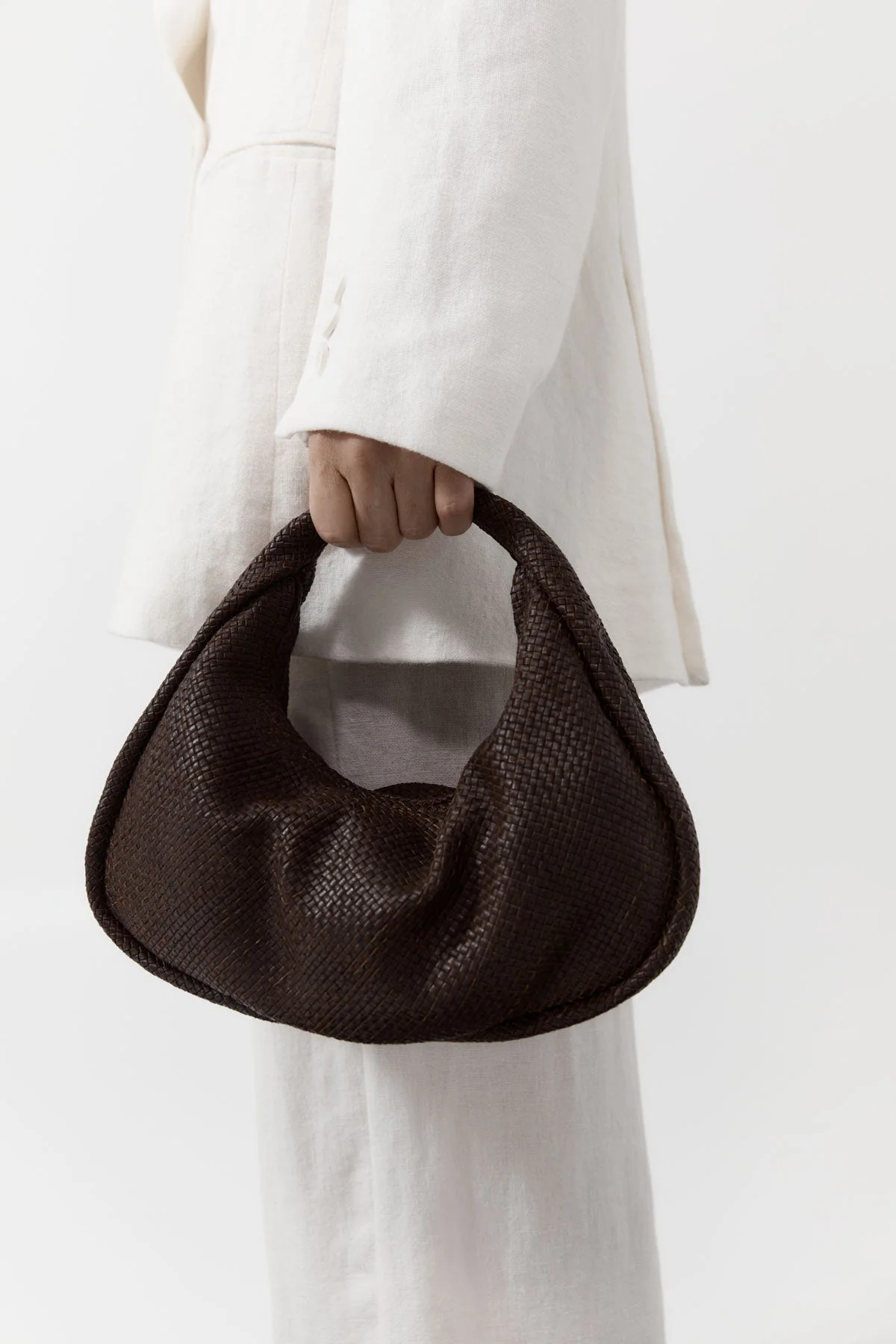 Woven Bon Bon Bag - Chocolate | St. Agni (US, UK, EU)