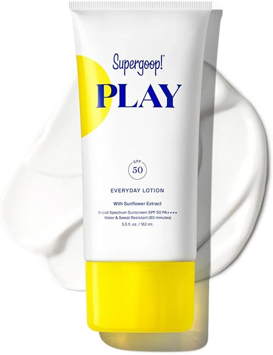 Supergoop! PLAY Everyday Lotion - Broad Spectrum Body & Face Sunscreen - Great for Active Days - ... | Amazon (US)