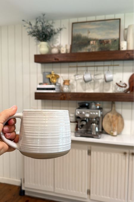 Coffee mugs 
Espresso maker 