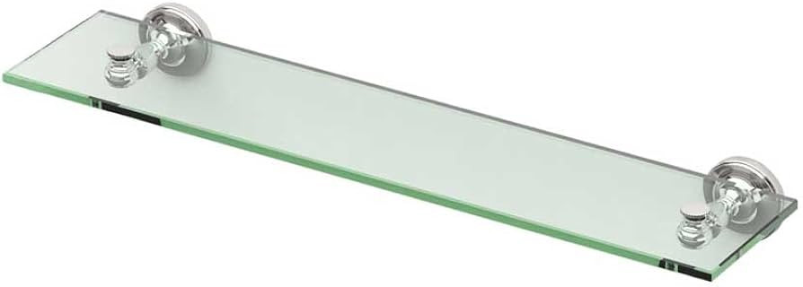 Gatco 4126 Tavern Glass Shelf, Polished Nickel | Amazon (US)