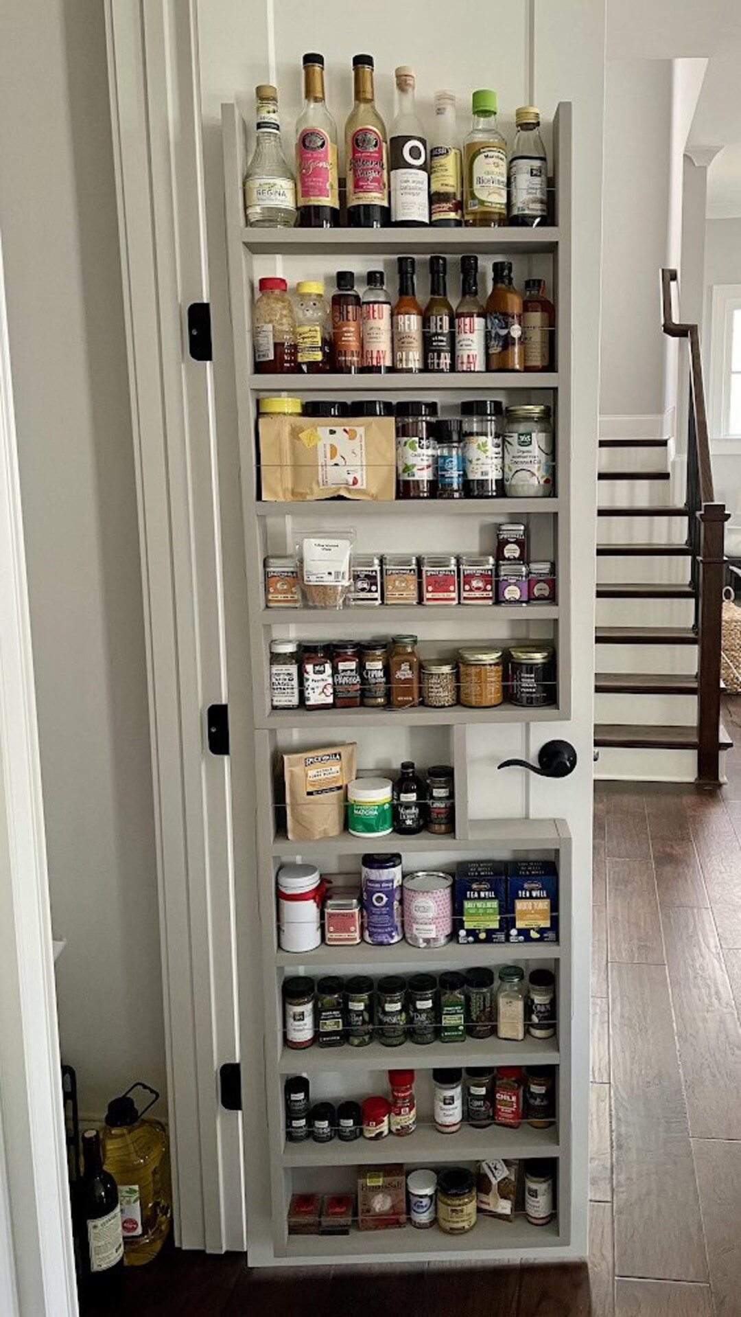 Full Pantry Door Spice Rack - Etsy | Etsy (US)