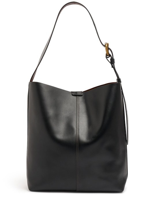 Saudade leather shoulder bag | Luisaviaroma