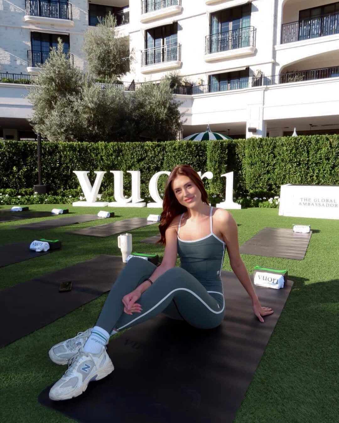 Perfect cute green set 💚⛳️ 

#LTKootd #LTKfitnessgoals #LTKmorningroutine