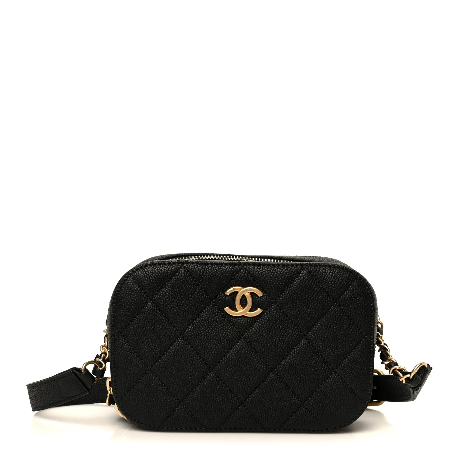 Chanel Caviar Waist Bag Black 1854428 | FASHIONPHILE (US)