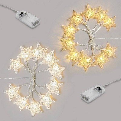 2pk LED Star String Lights - Bullseye's Playground™ | Target