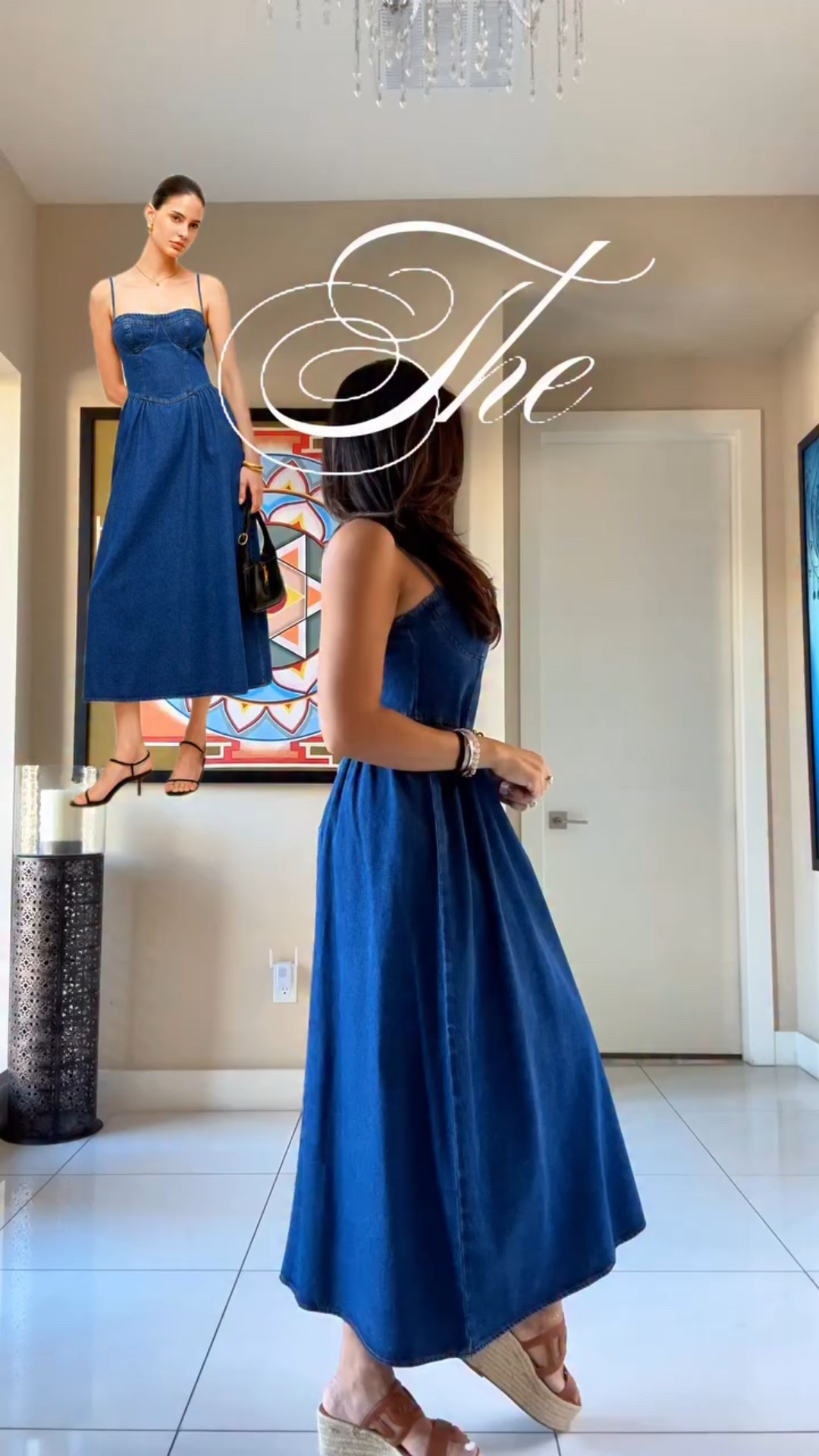 Effortless denim style from Commense 💙 This midi dress with the cropped jacket is perfect for an everyday chic look. Use my code SWETTA24_12 for a special discount on your favorites!