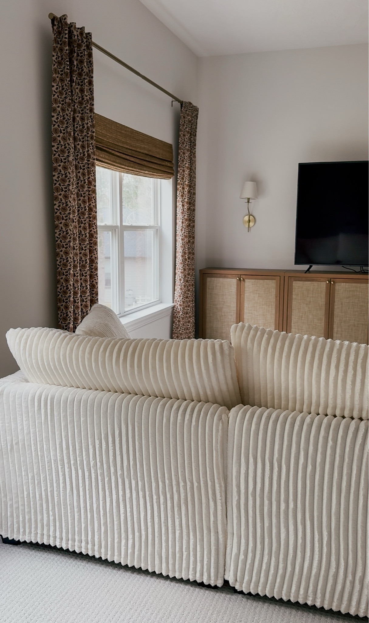 Playroom links! The coziest sofa for our playroom! 

THEBLOOMINGNEST playroom kids couch sofa cozy media room curtains sconce Amazon west elm target 

#LTKFamily #LTKKids #LTKHome