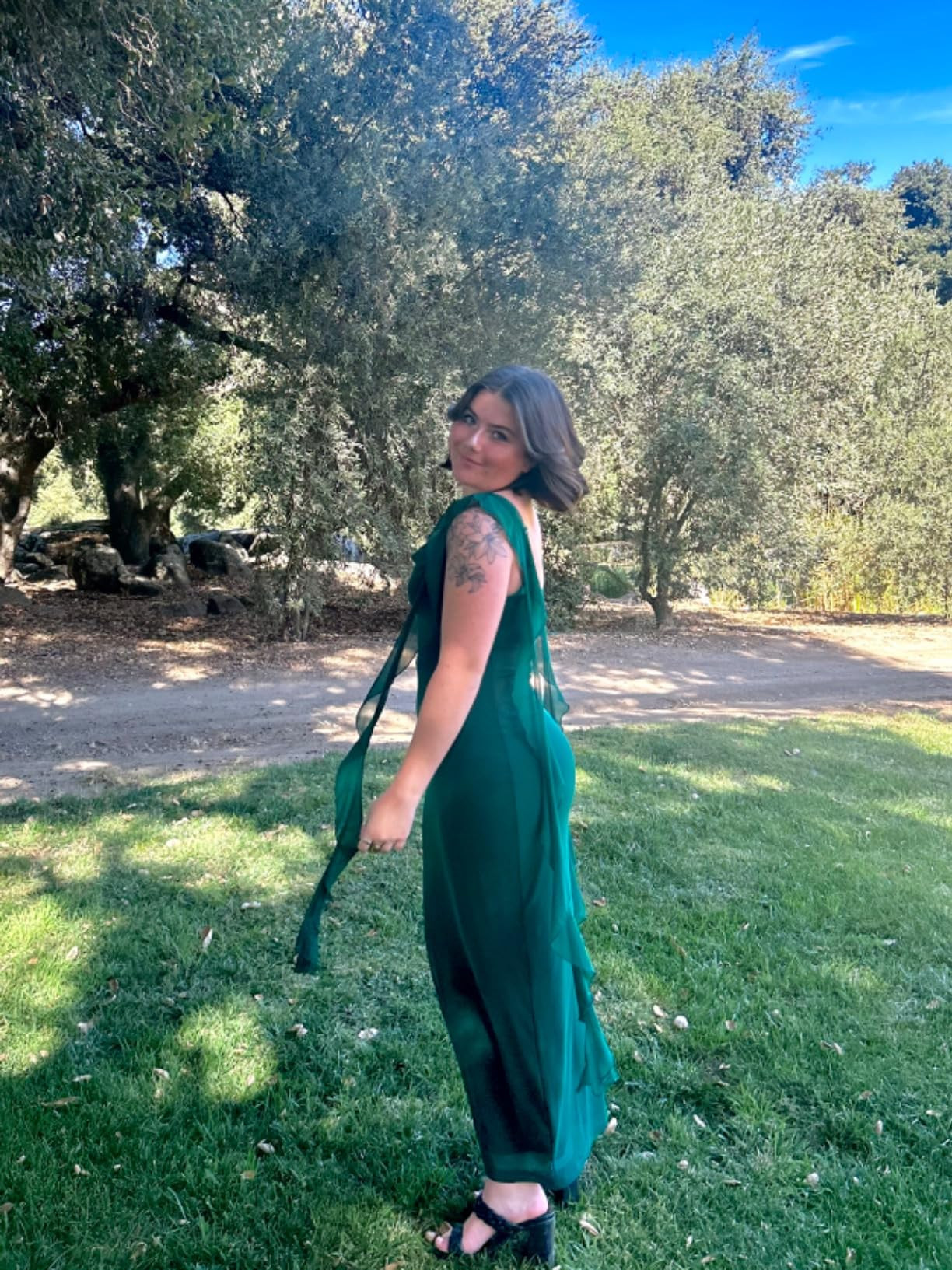 PRETTYGARDEN Women's Summer Long Formal Wedding Guest Dress Sleeveless Ruffle Cocktail Party Maxi... | Amazon (US)