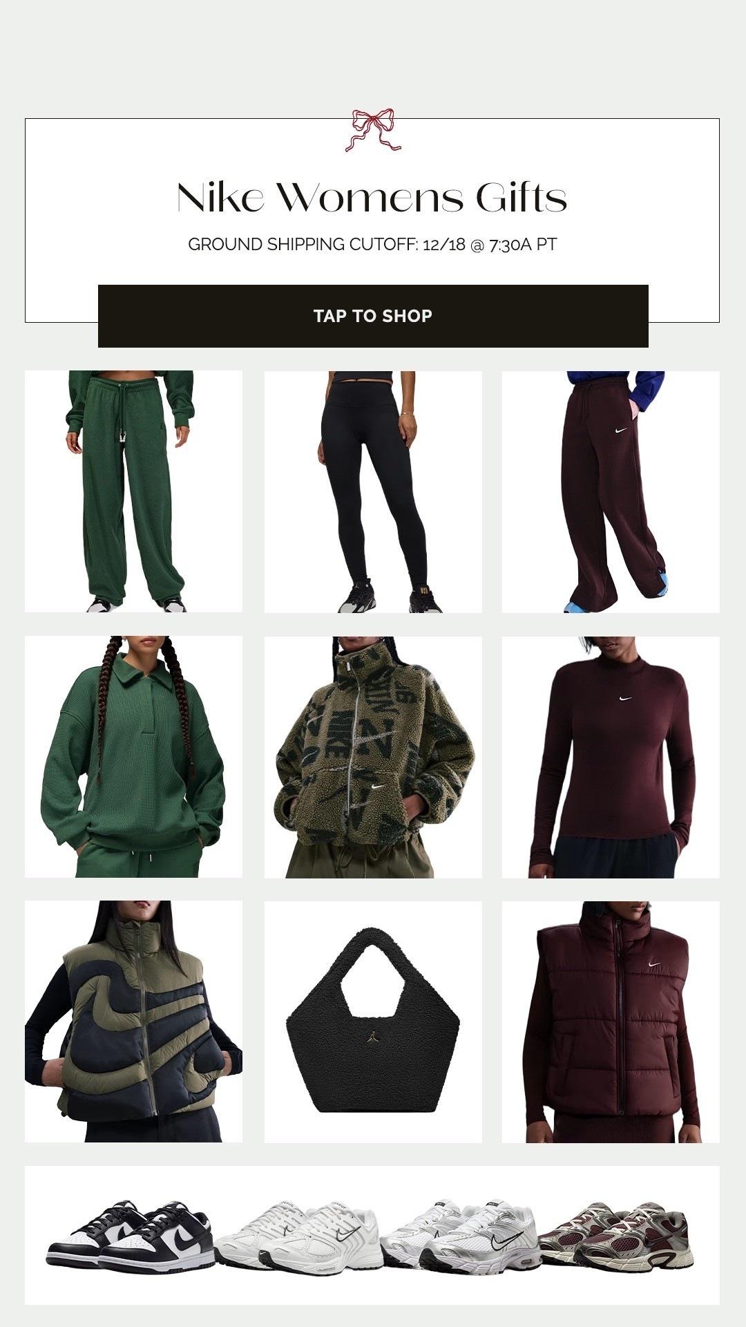 Nike new arrivals 🎄

Active wear, workout wear, winter outfit, fitness, leggings. 

#LTKActive #LTKHoliday #LTKGiftGuide