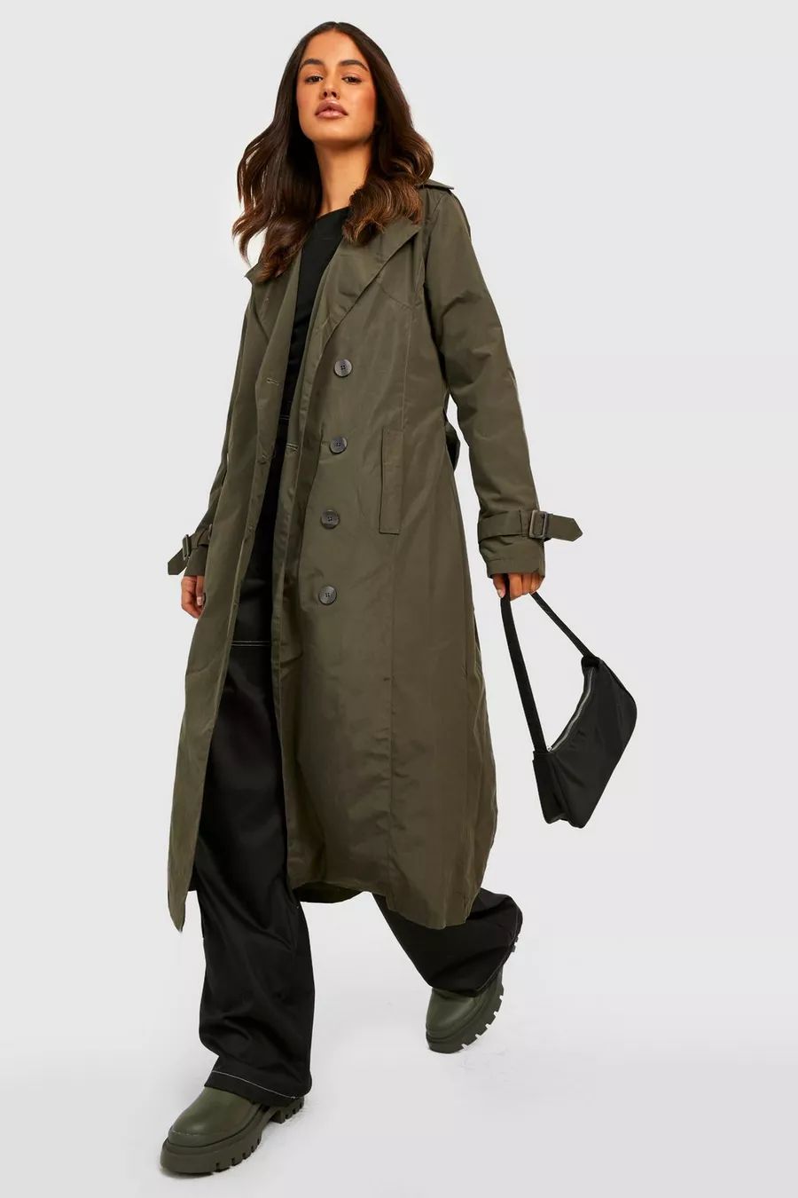 Belted Trench Coat | Boohoo.com (UK & IE)