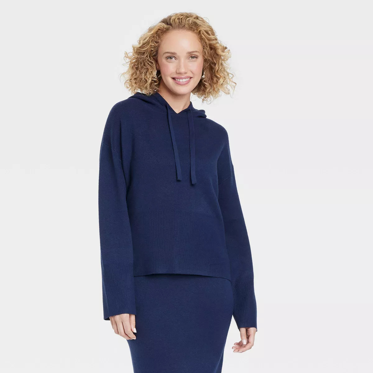 Women's Cozy Knit Hoodie Sweatshirt - A New Day™ | Target