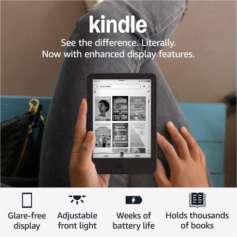 Amazon Kindle 16 GB (newest model) - Lightest and most compact Kindle, now with faster page turns... | Amazon (US)