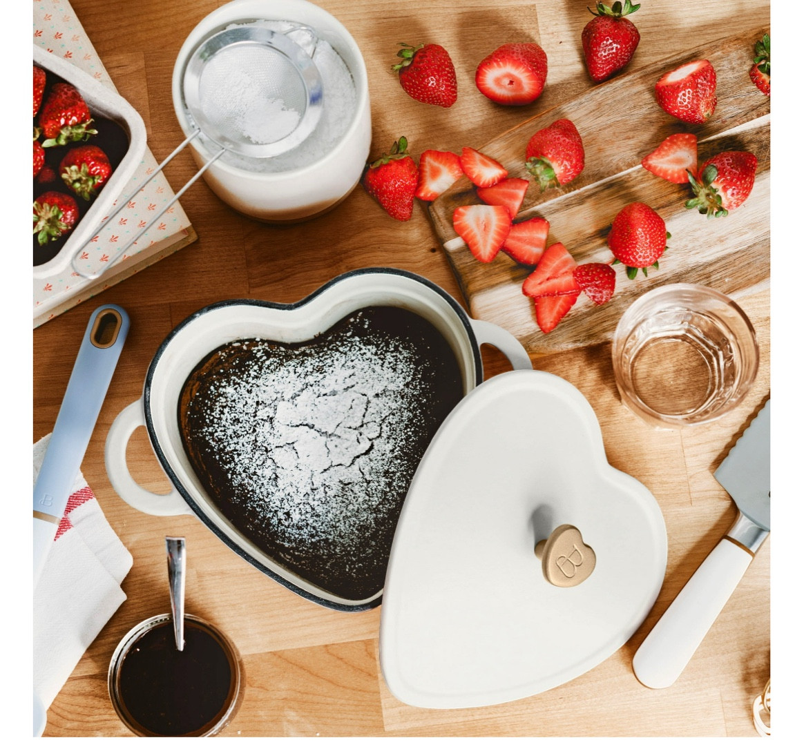 Heart shaped Dutch oven