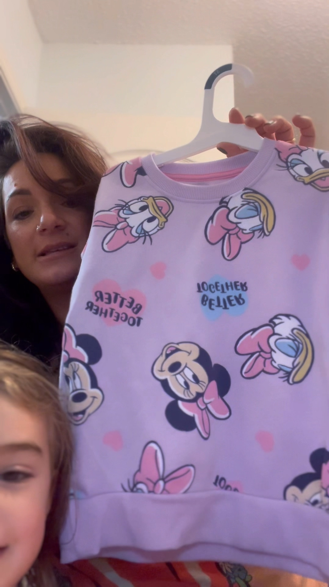 $10 Disney pullovers 🥰 they run slightly oversized 👌 

#LTKStyleTip #LTKVideo #LTKKids