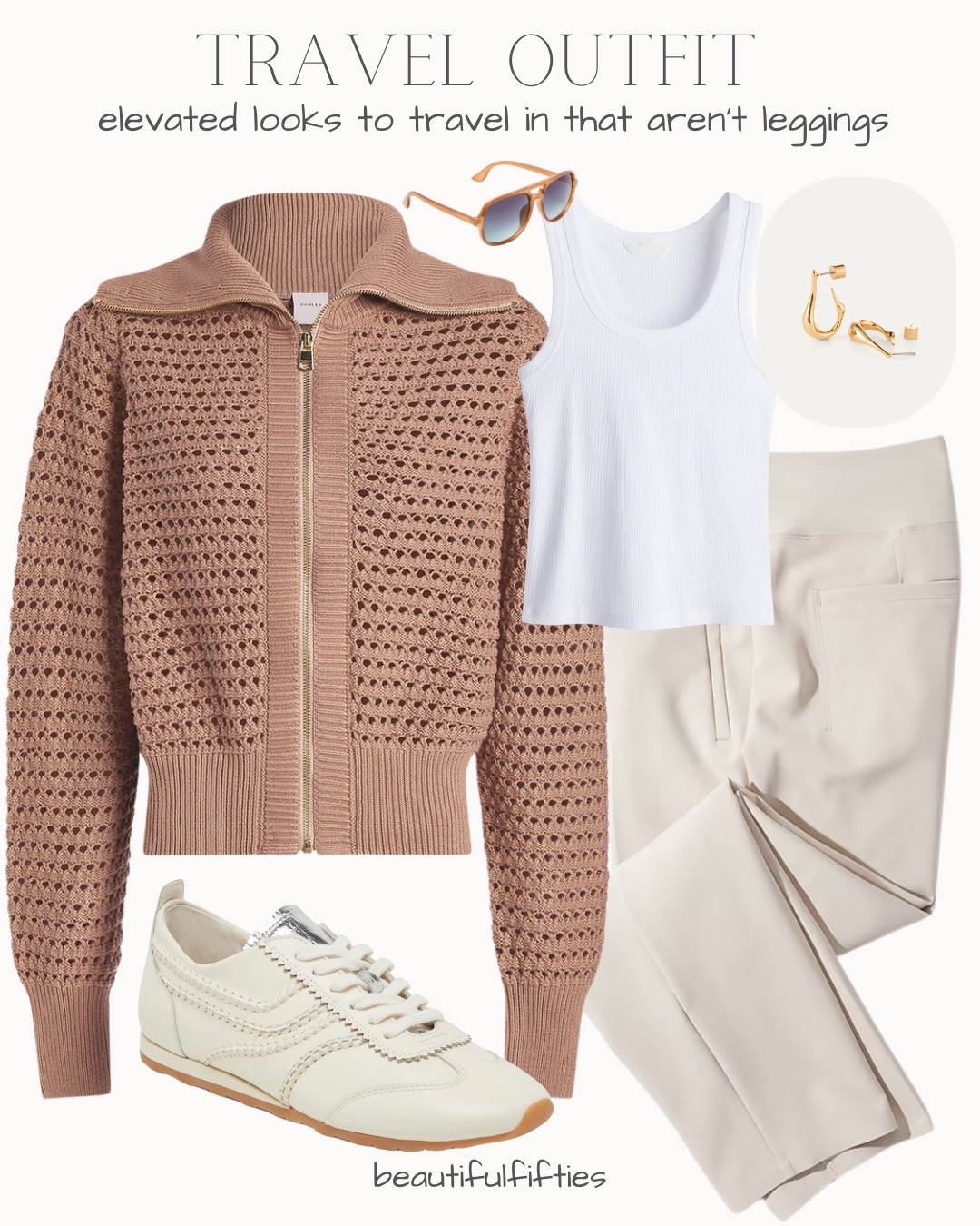 Travel outfit 
Elevated looks to travel in that aren’t leggings 
I have the pants in black and love them. Has lasted 2 years  #LTKSpringSale
Vacation outfit 

#LTKTravel #LTKActive