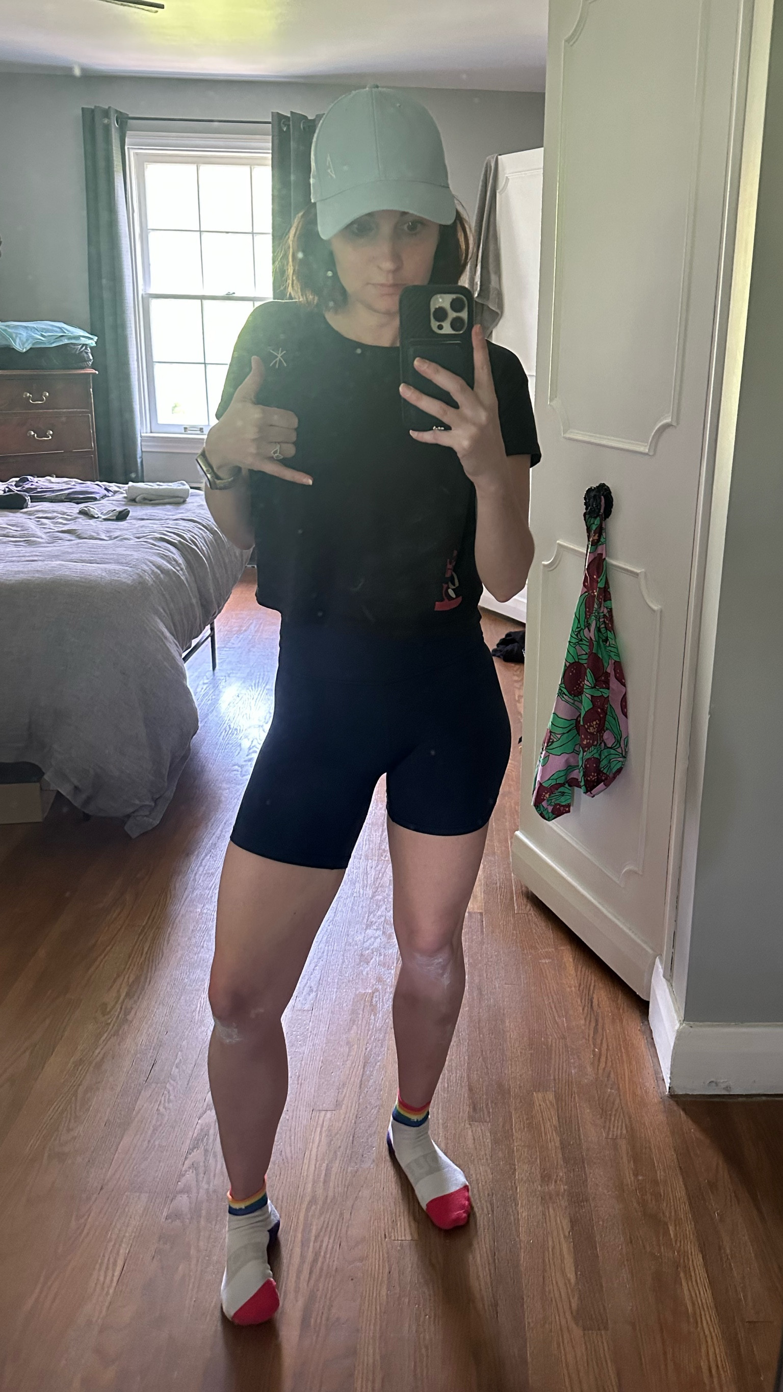 Renovations don’t make for the cutest fits. 

Love that I can wear athletic wear, ankle socks and ball caps and look like I know how to tile. Haha!

#renovations #athletic #fitness #summeroutfit 

#LTKActive