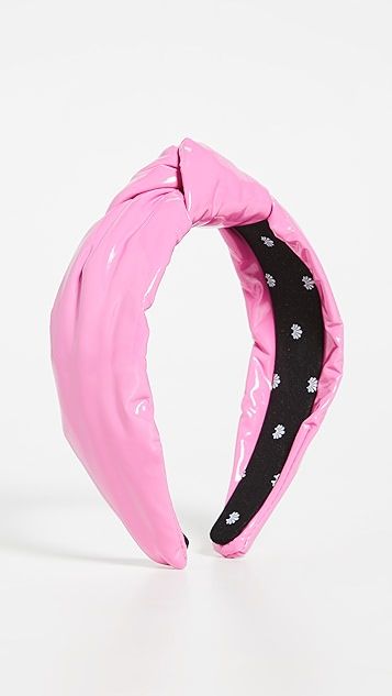 Faux Leather Knotted Headband | Shopbop