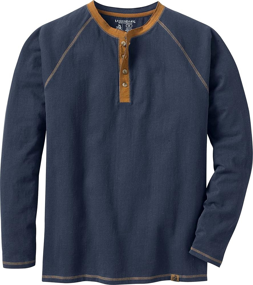 Legendary Whitetails Men's Recluse Henley | Amazon (US)