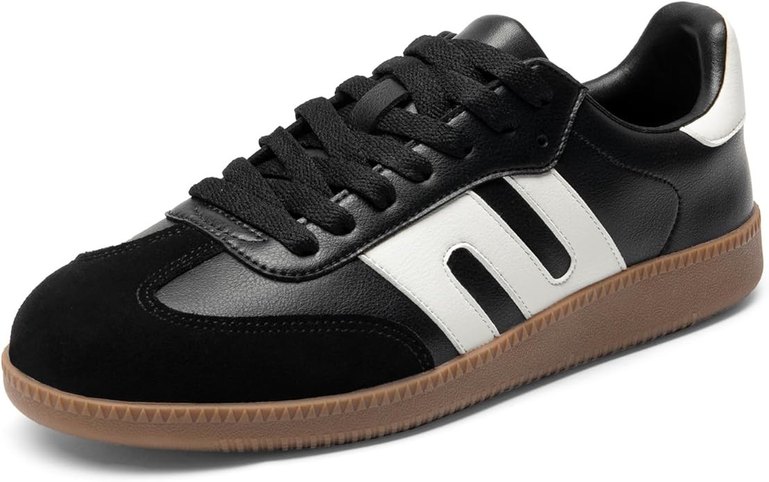 DREAM PAIRS Women's Tennis Sneakers Walking Nia Flat Low-Top Casual Lace-Up Comfortable Fashion S... | Amazon (US)