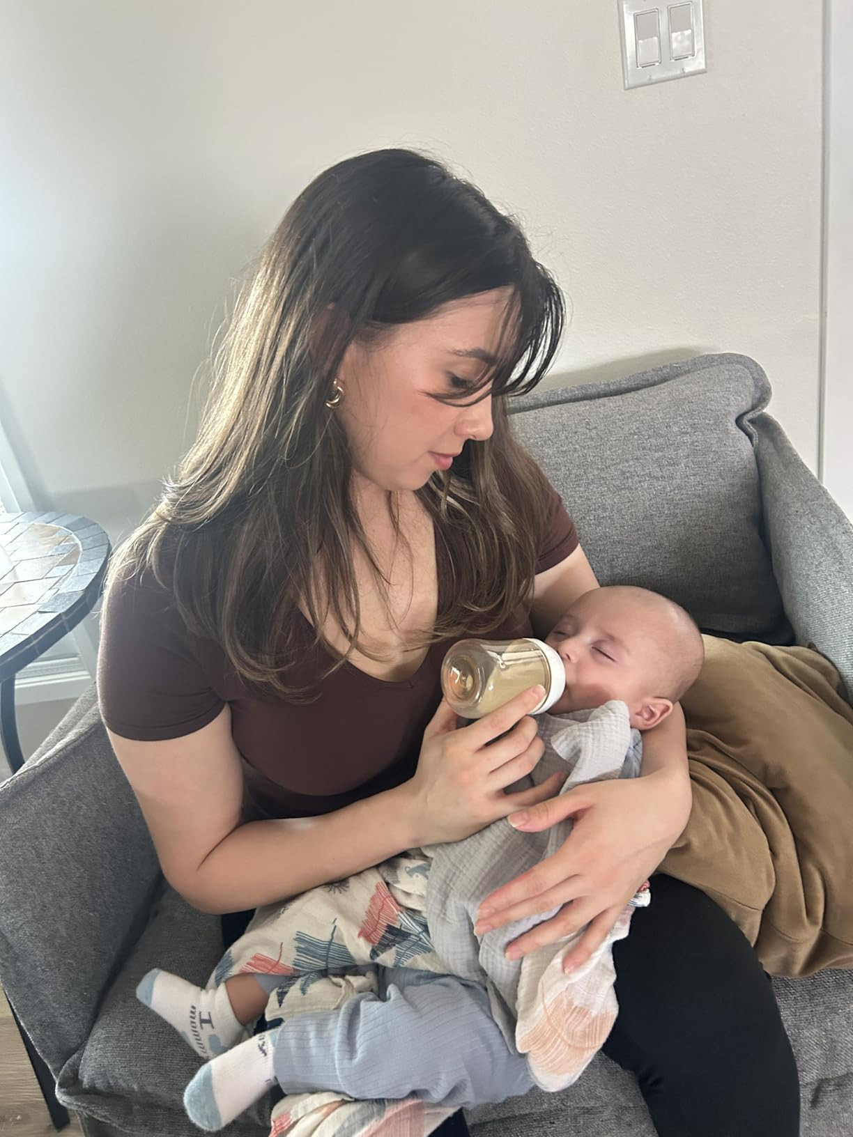 Pigeon PPSU Nursing Baby Bottle Wide Neck, Anti-Colic, Streamlined Body, Natural Feel, Easy to Cl... | Amazon (US)