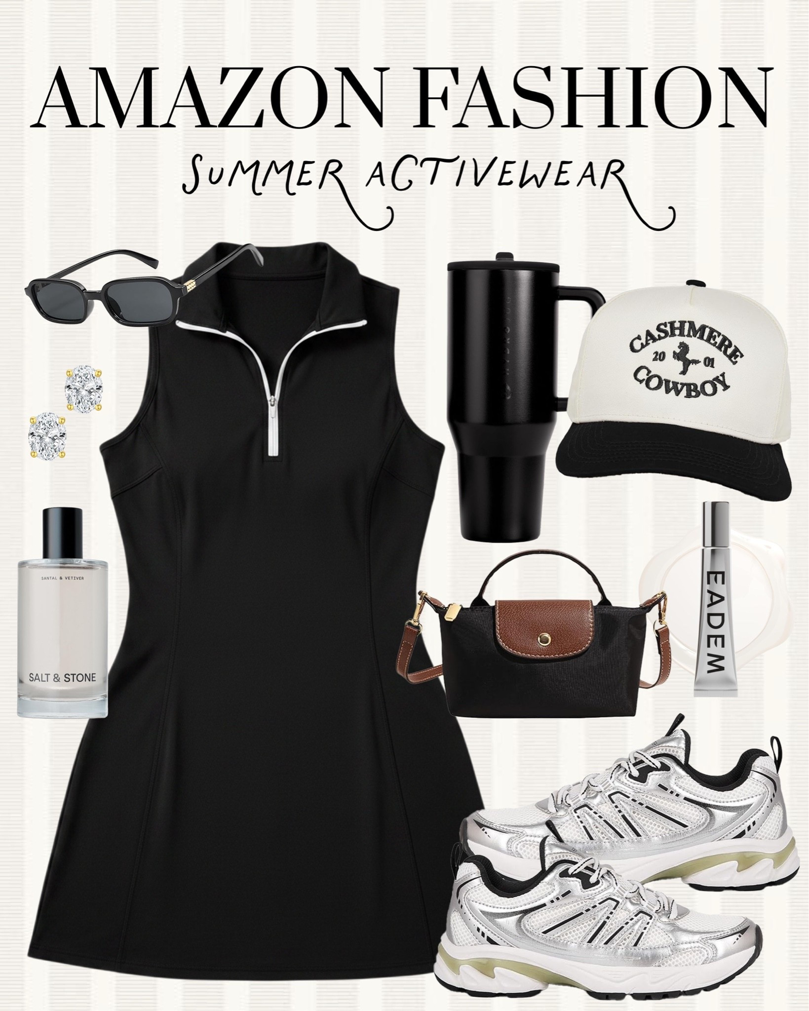 Summer active outfit. Summer style. Trendy summer active OOTD. Amazon finds. Amazon fashion. Amazon summer active outfit. Chic summer activewear. Amazon active dress. Neutral summer active outfit.

#LTKSeasonal #LTKActive #LTKootd