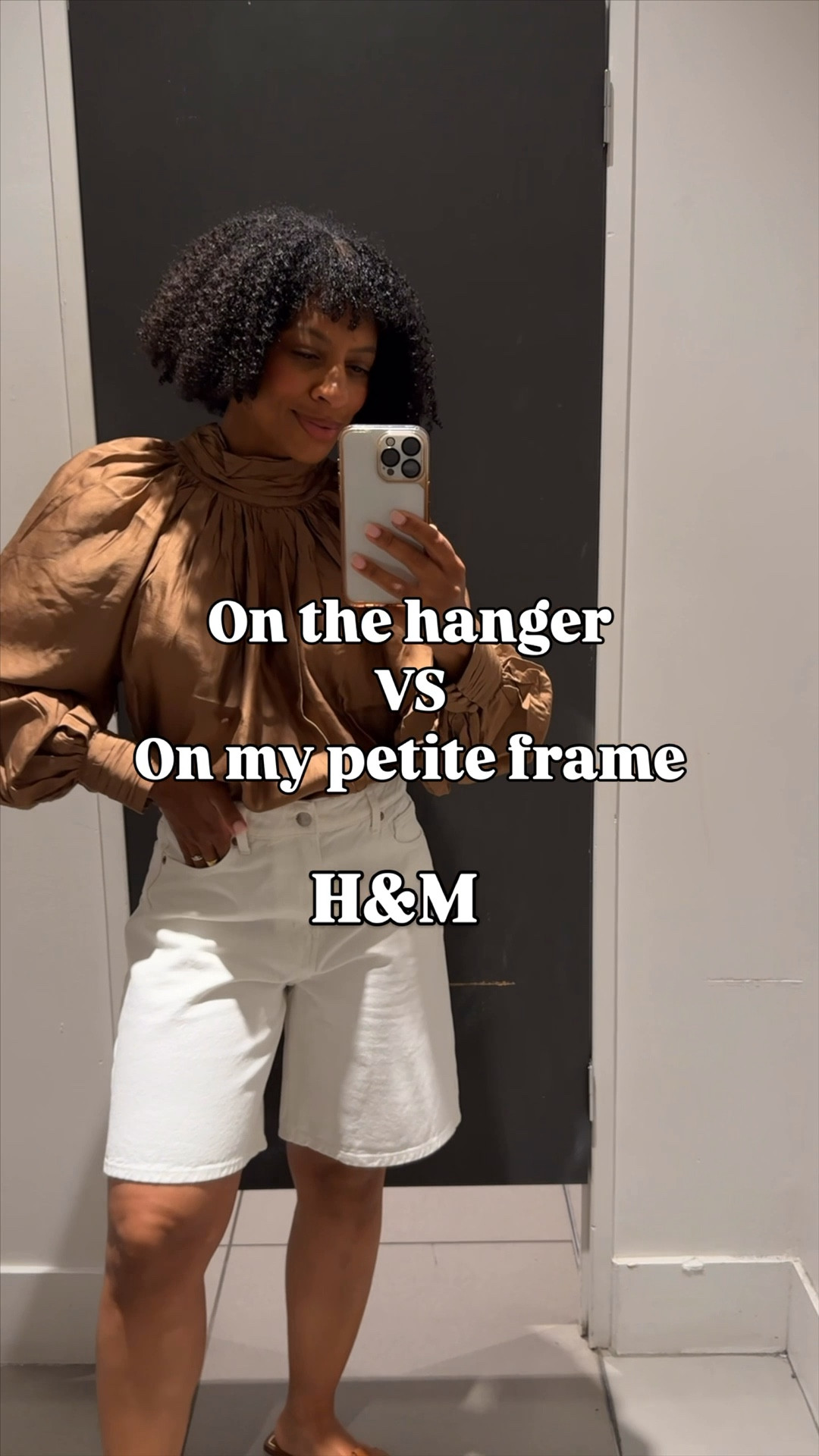 New-in at H&M
On the hanger VS on my petite frame
Flowy blouse, high waisted shorts, cap-sleeved top, denim mini dress, 
 skorts
petite style, petite fashion 


#LTKpetite #LTKsummer #LTKautumn