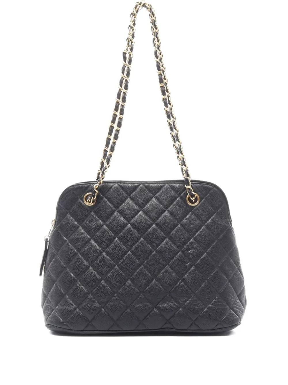 CHANEL Pre-Owned 1994-1996 Matelasse Chain shoulder bag - Black | Farfetch Global