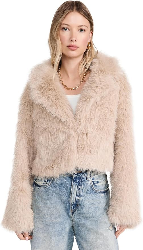 FP Movement Women's Paris Cropped Fur | Amazon (US)