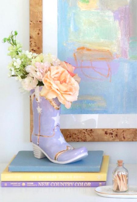 LoHome is releasing their October batch of their Katey McFarlan Cowboy Boot vases tomorrow at 8:00 am!! Definitely snagging one — the light blue — for my new apartment! 

#LTKunder100 #LTKSeasonal #LTKhome