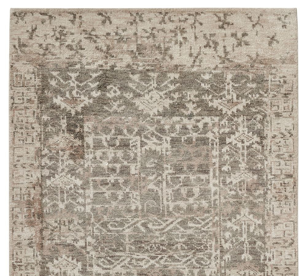Rhea Hand-Knotted Wool Rug | Pottery Barn (US)