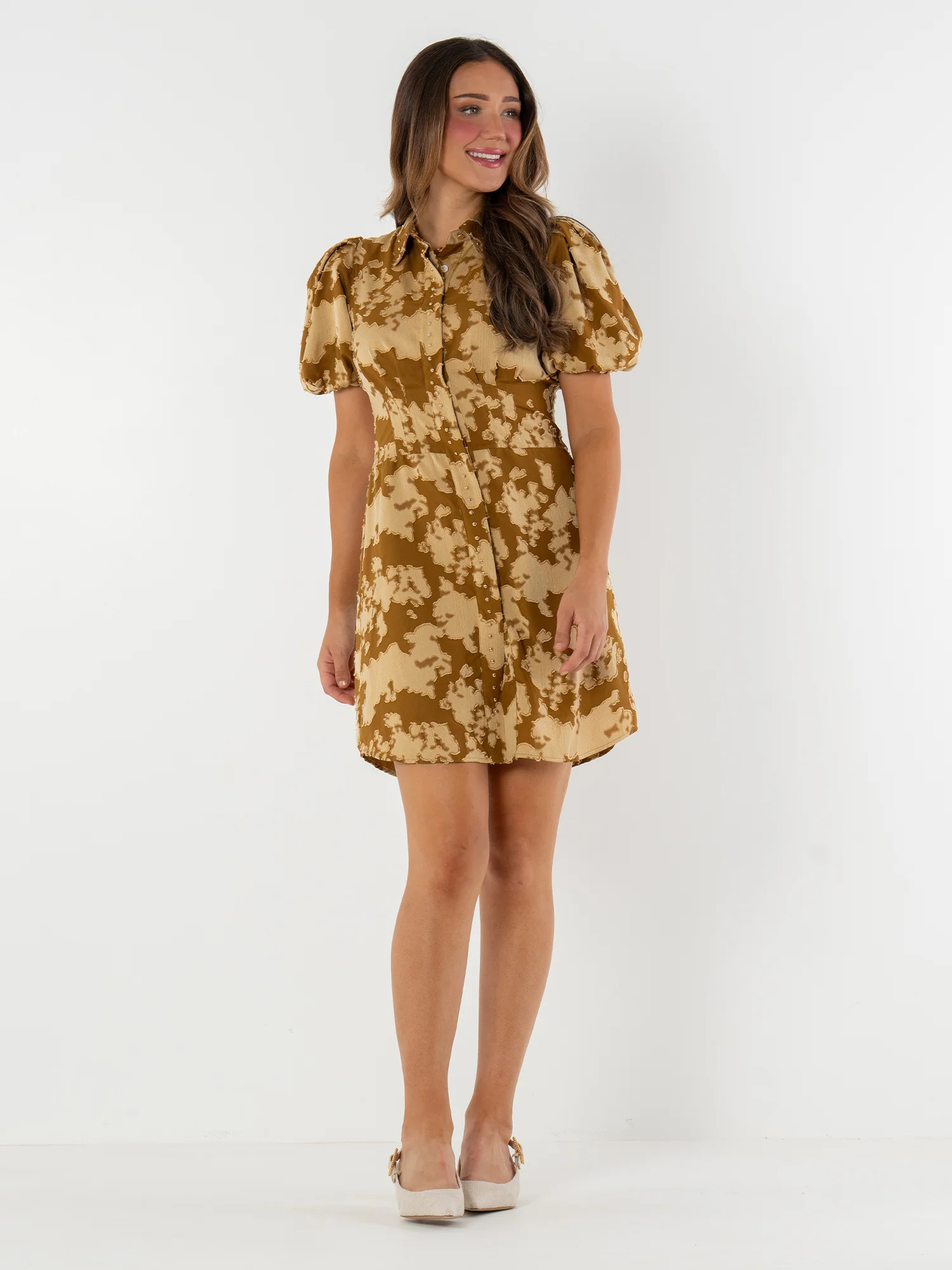 Britt Dress in Hide | Emily McCarthy