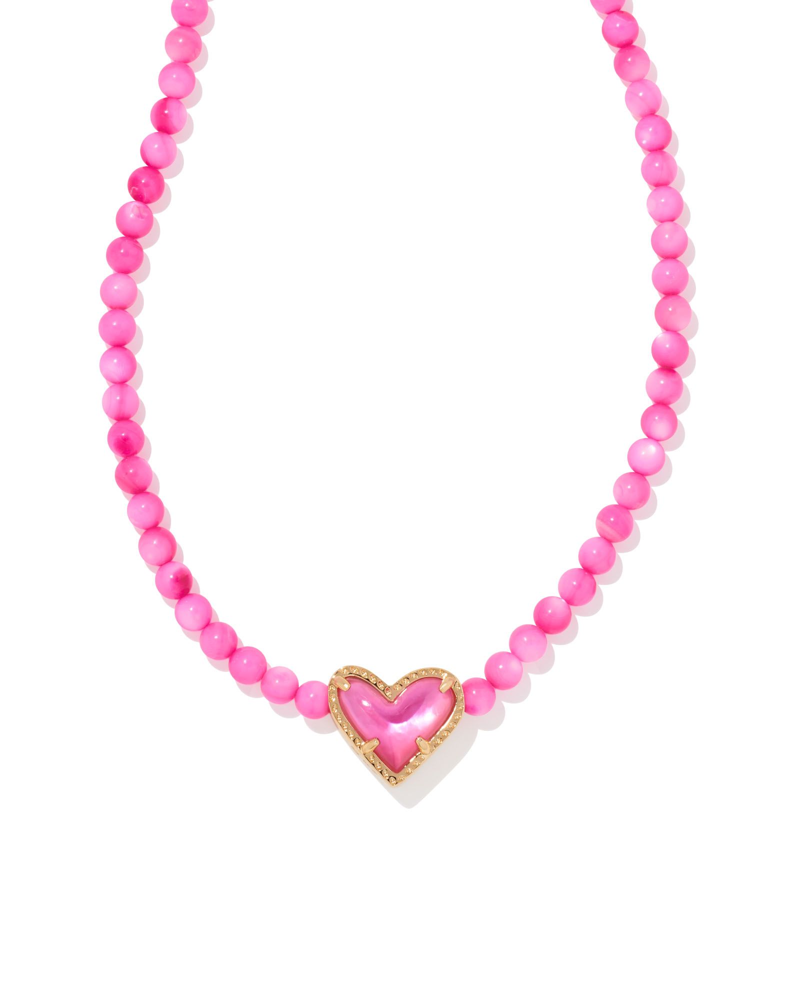 Beaded Ari Gold Necklace in Pink Mix | Kendra Scott | Kendra Scott