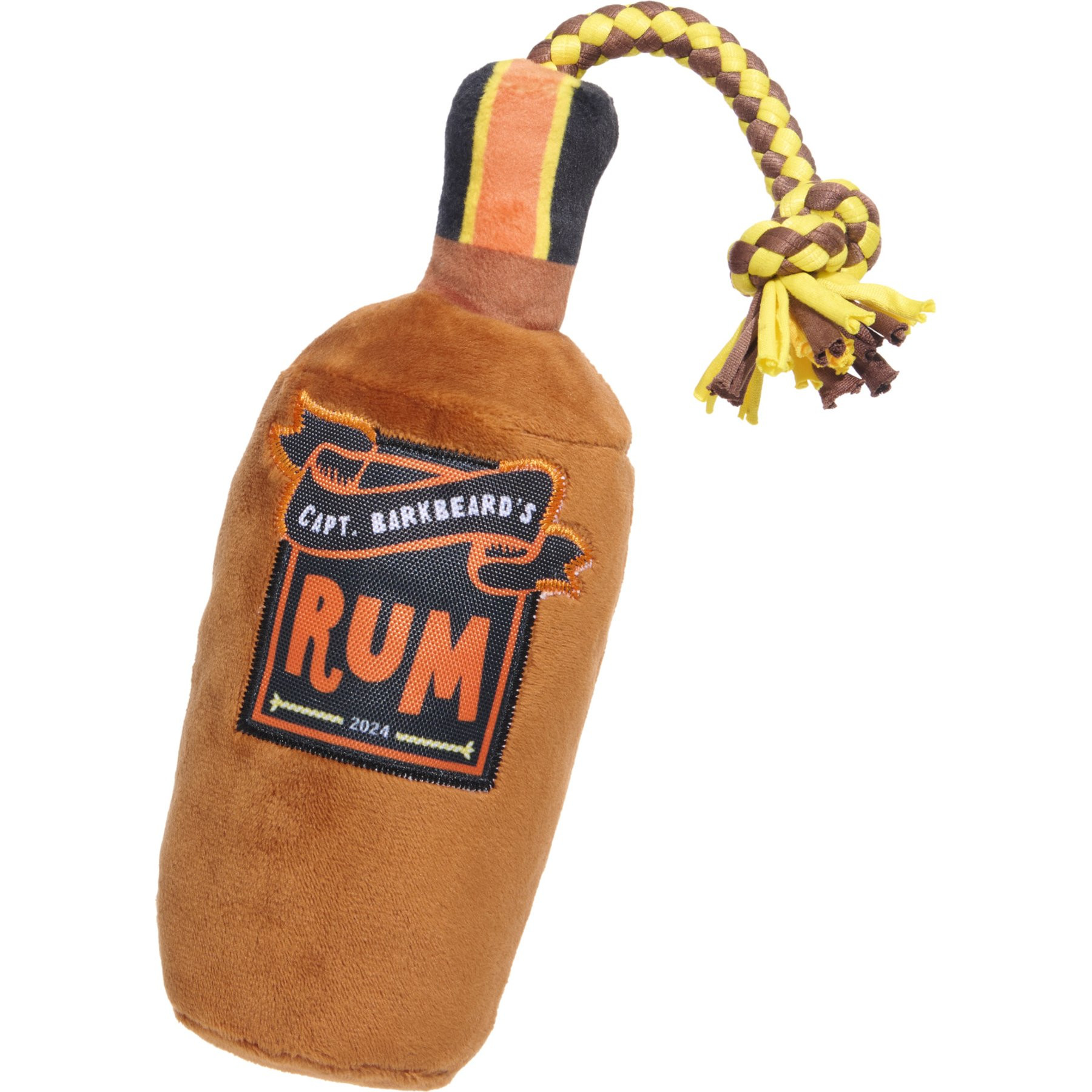 BARK Barkbeard's Rum Squeaky Ropes Tug Dog Toy, Multicolor | Chewy