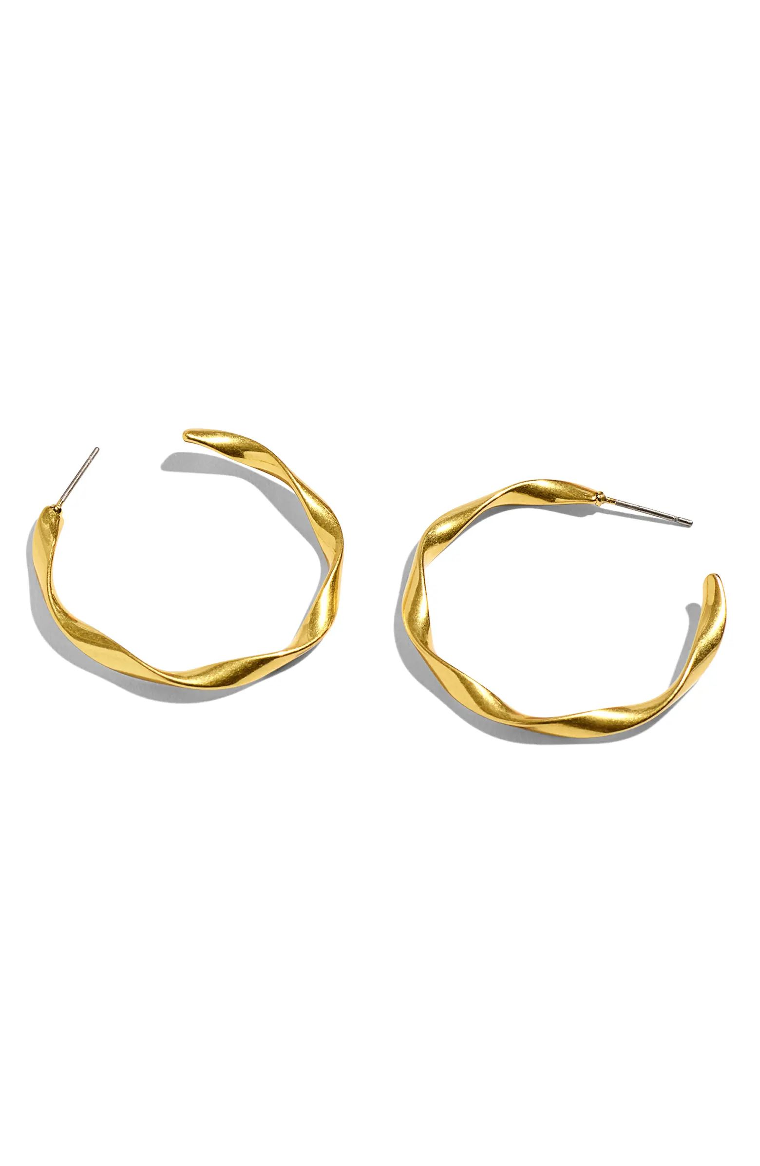 Medium Twirl Hoop Earrings | Nordstrom