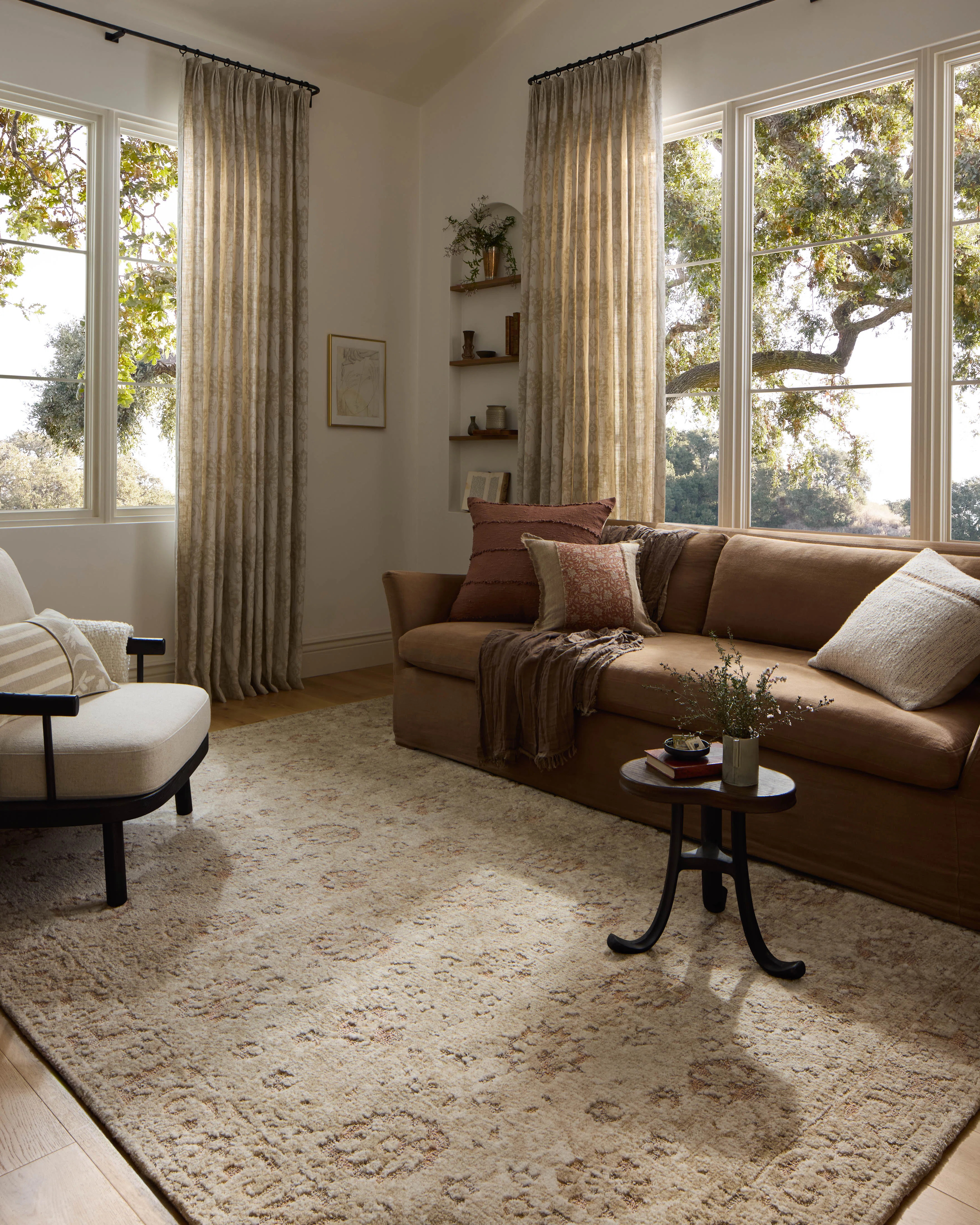 Loloi Percival Natural / Salmon Area Rug | Wayfair North America