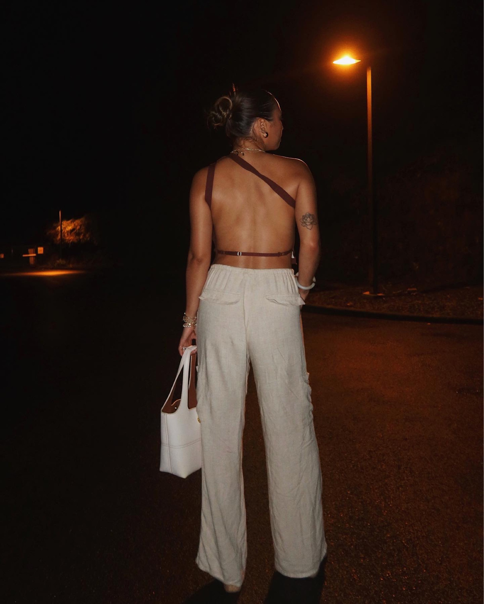 love this backless top under $20 | wearing size S | brown crop top | backless crop top | amazon fashion find | summer fashion find | summer outfit | date night outfit | date night look | vacation outfit | vacation look | travel style 

#LTKstyletip #LTKsalealert #LTKunder50