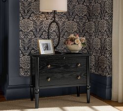 Chris Loves Julia Modern Traditional Nightstand (28") | Pottery Barn (US)